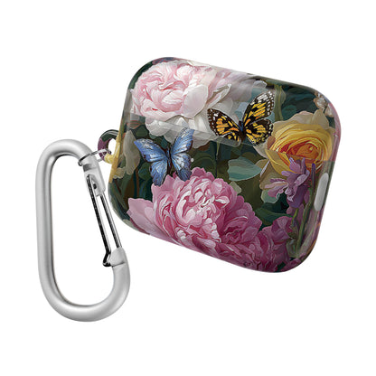Vintage Peony & Butterfly  AirPod Floral Case - [HaveITcased]