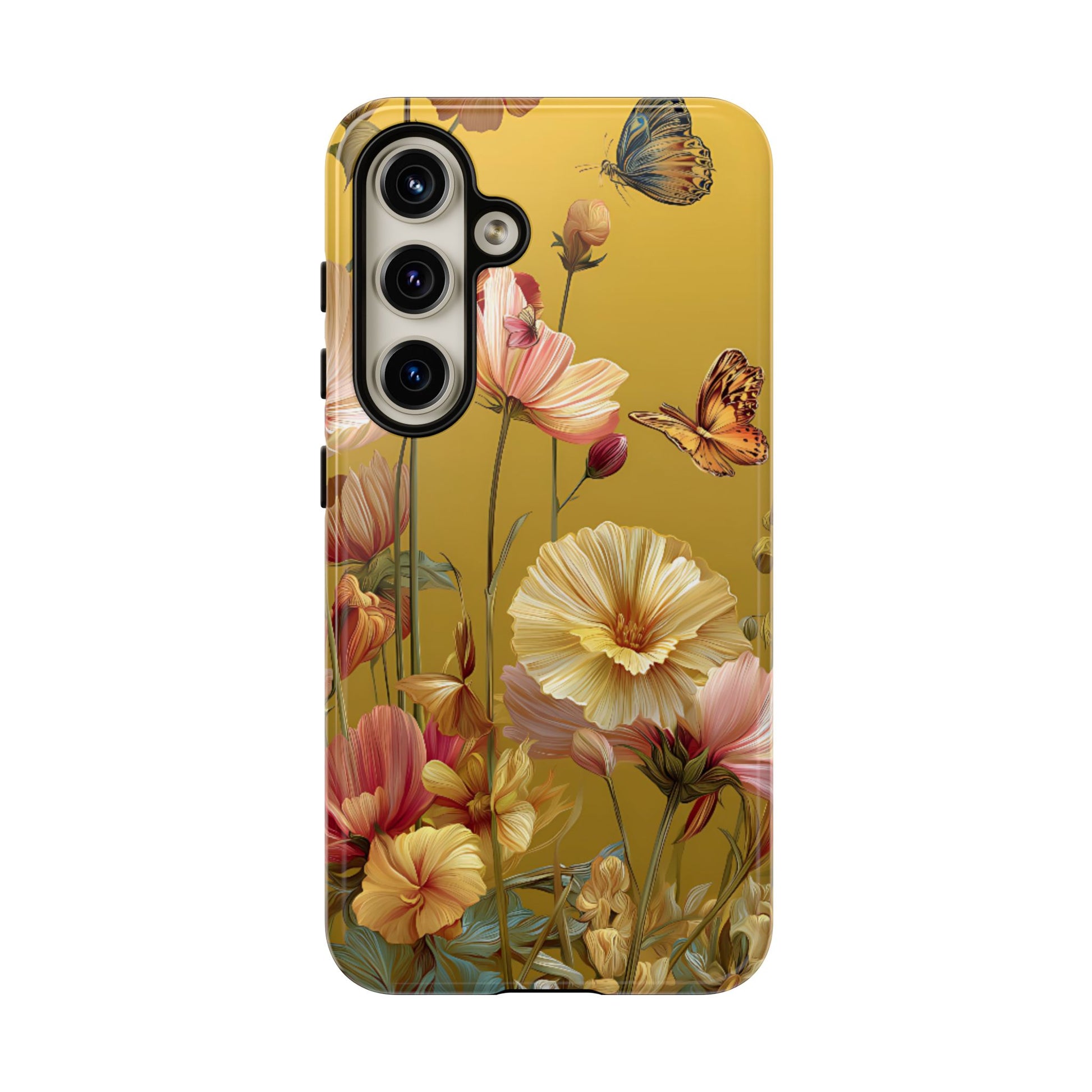 Floral Butterfly Garden Tough Phone Case - [HaveITcased]