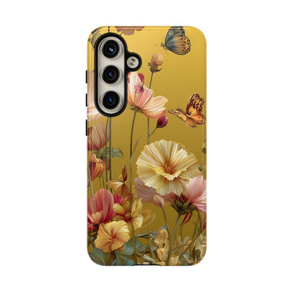 Floral Butterfly Garden Tough Phone Case - [HaveITcased]