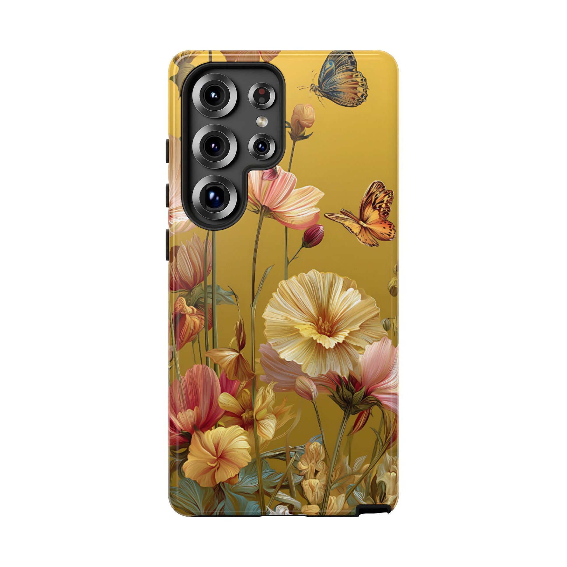 Floral Butterfly Garden Tough Phone Case - [HaveITcased]