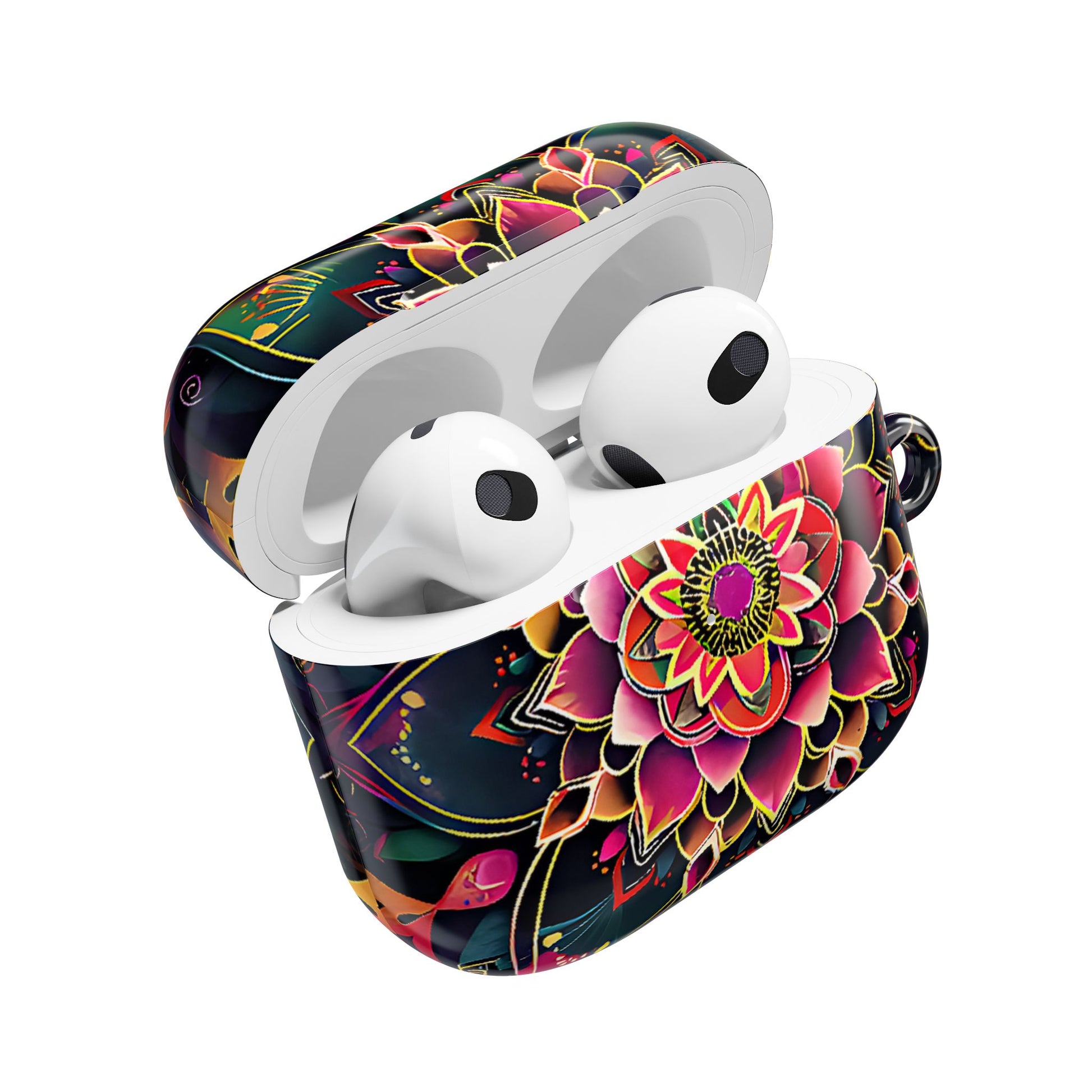 Vivid Bloom Armor Mandala AirPod Floral Case - [HaveITcased]