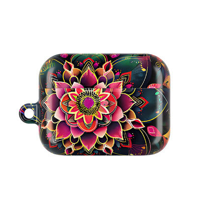 Vivid Bloom Armor Mandala AirPod Floral Case - [HaveITcased]