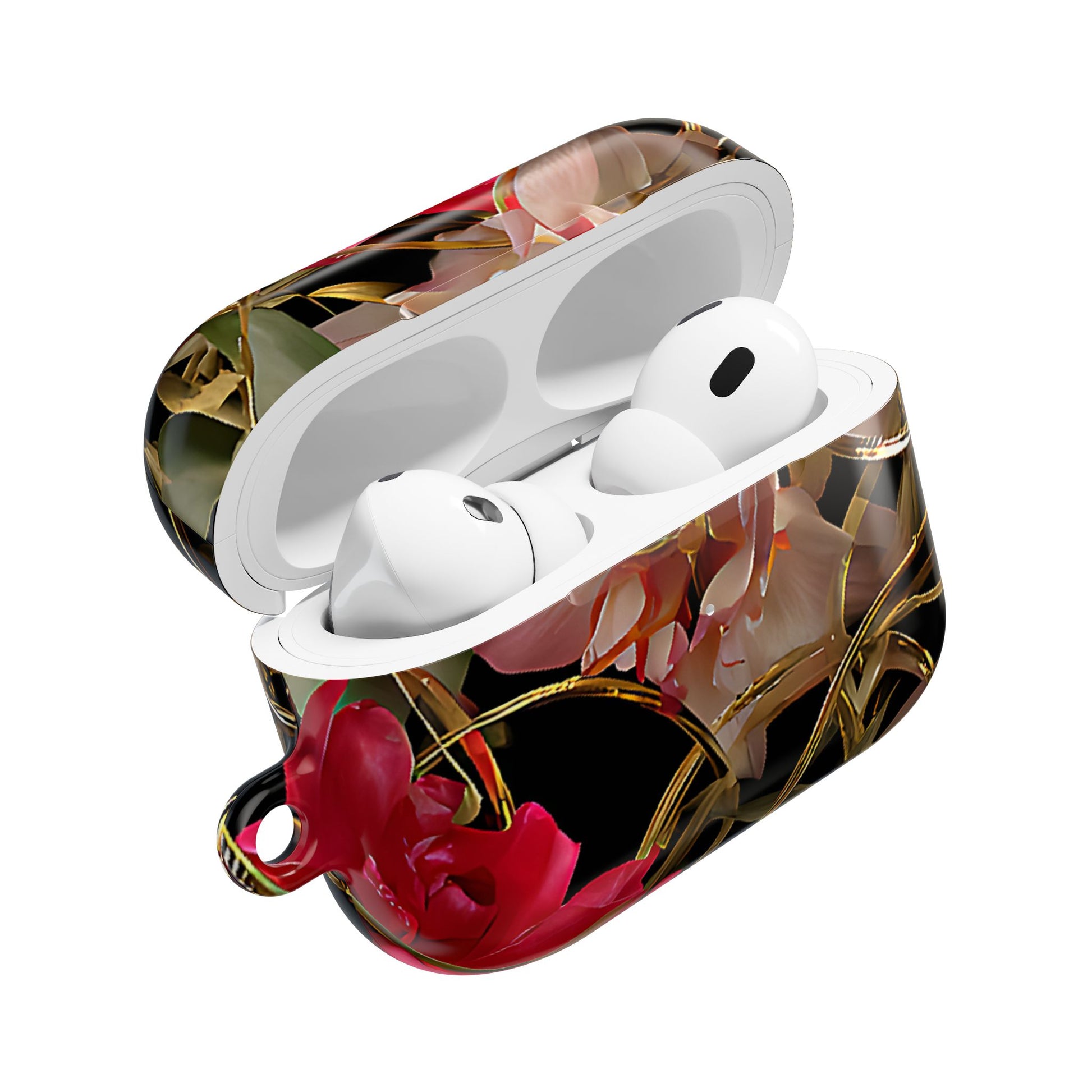 Orchid Gold Armor  Floral AirPod Case - [HaveITcased]