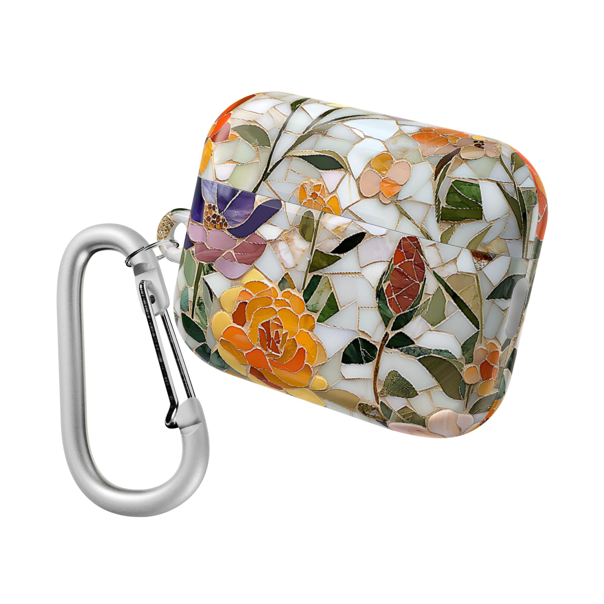 Mosaic Bloom Stained Glass AirPod Case - [HaveITcased]
