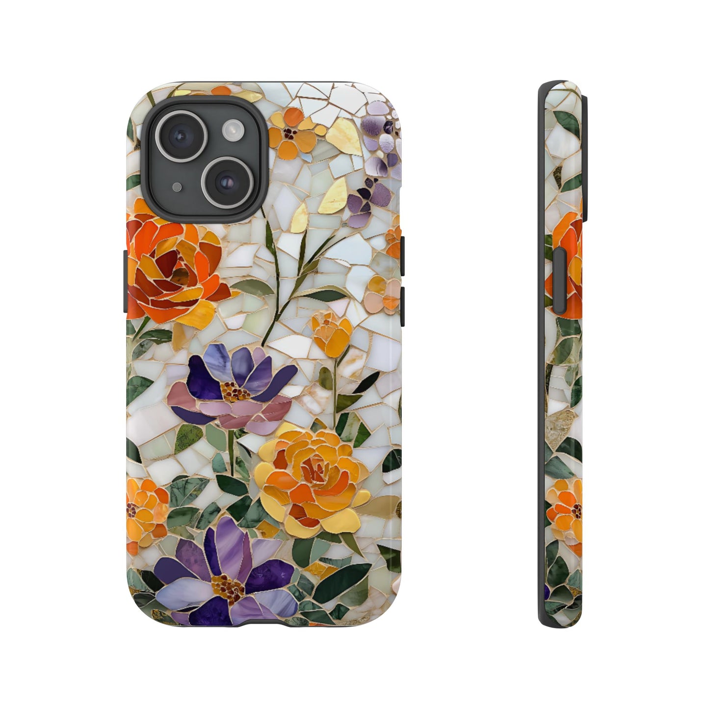 Mosaic Bloom Stained Glass Phone Case - [HaveITcased]