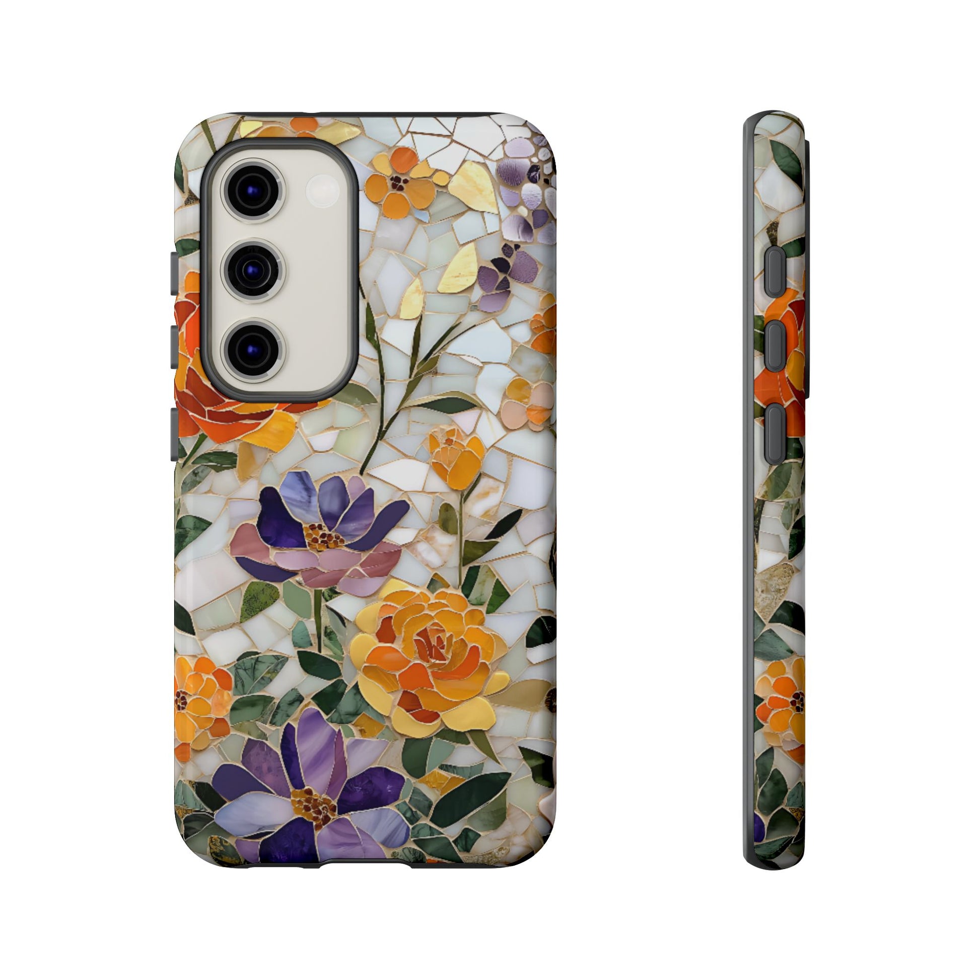 Mosaic Bloom Stained Glass Phone Case - [HaveITcased]
