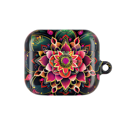 Vivid Bloom Armor Mandala AirPod Floral Case - [HaveITcased]