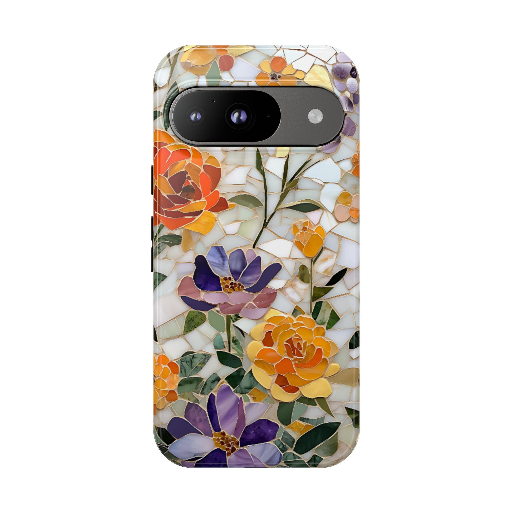Mosaic Bloom Stained Glass Phone Case - [HaveITcased]