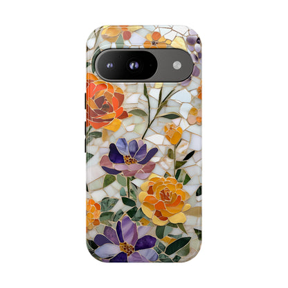 Mosaic Bloom Stained Glass Phone Case - [HaveITcased]