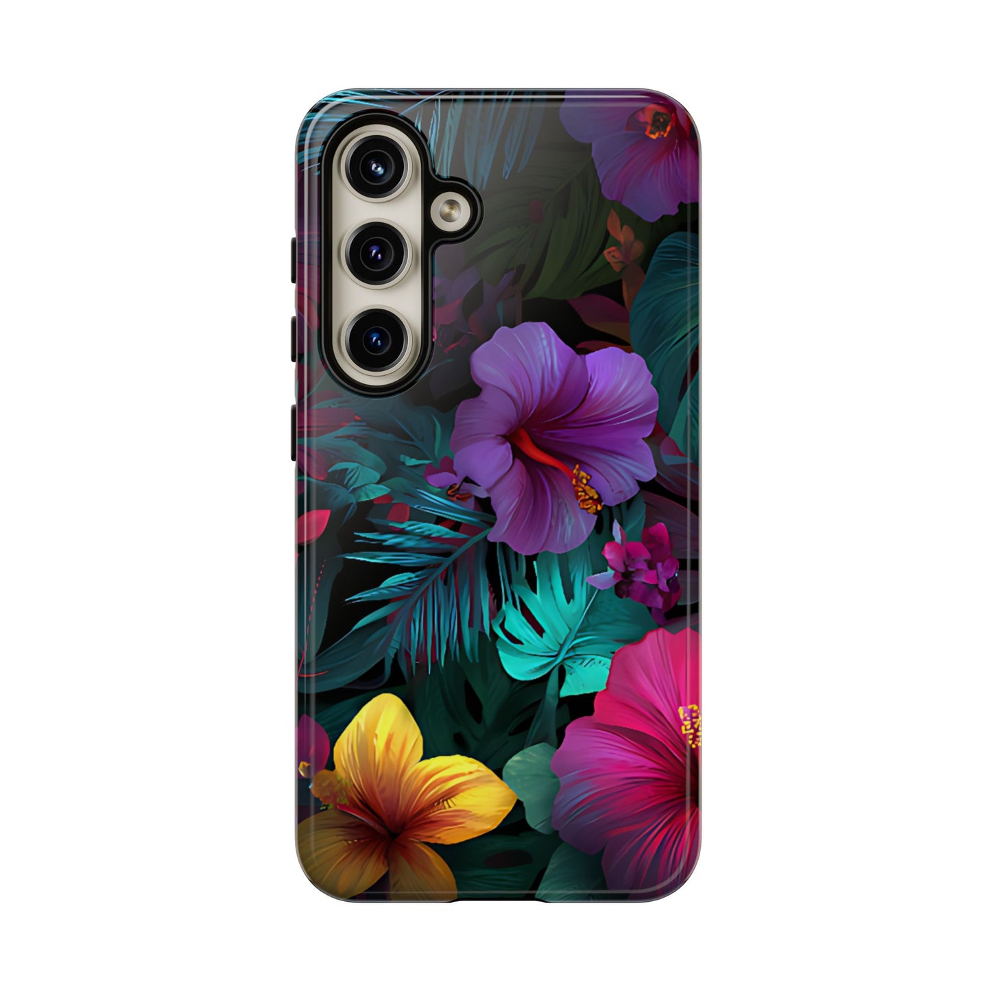 Midnight Tropics Floral Phone Case - [HaveITcased]