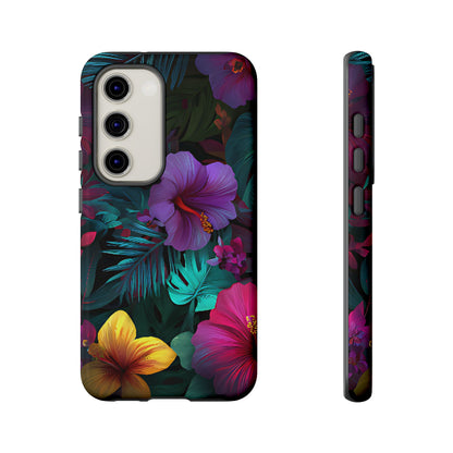 Midnight Tropics Floral Phone Case - [HaveITcased]
