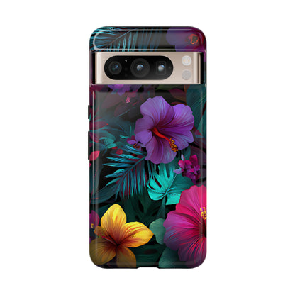 Midnight Tropics Floral Phone Case - [HaveITcased]
