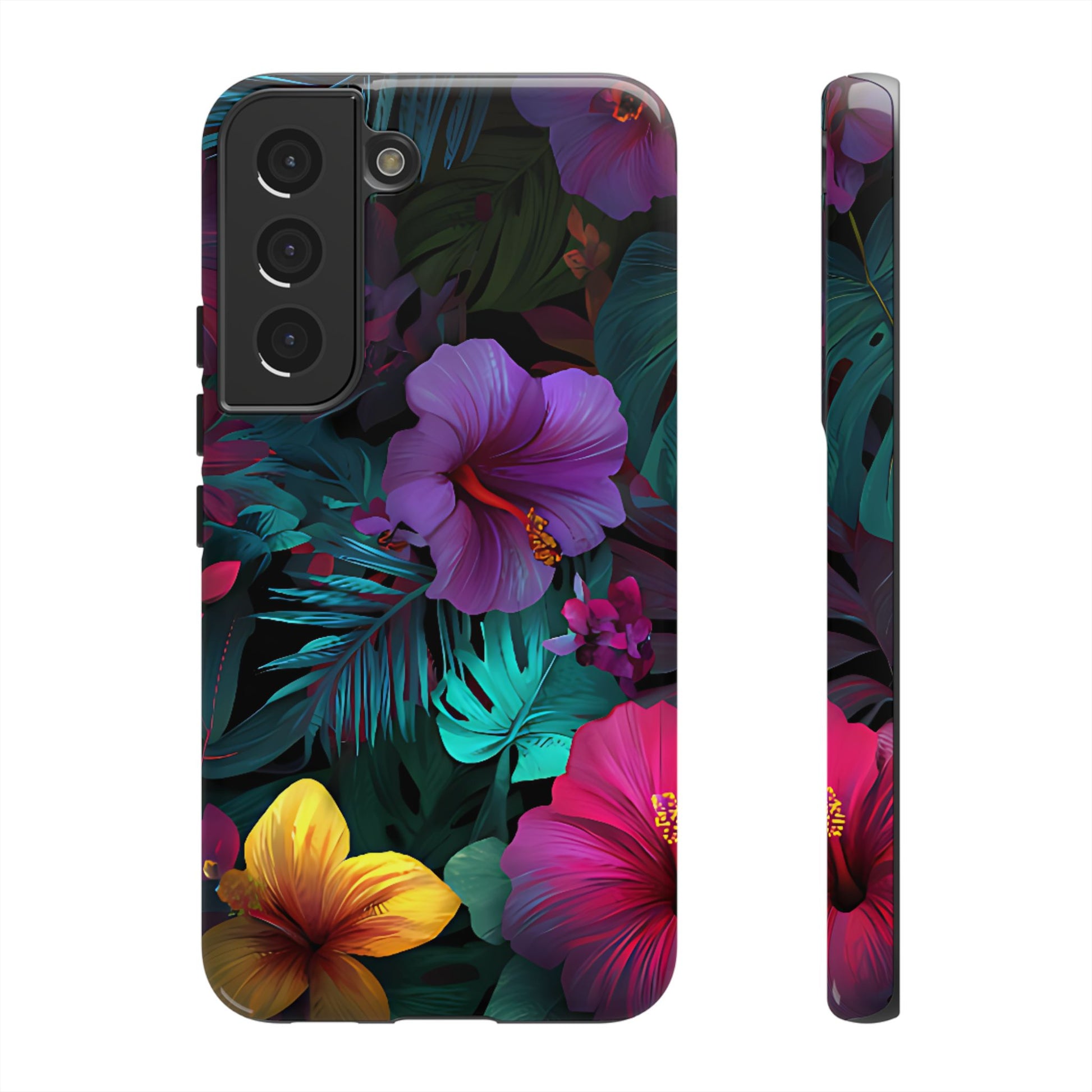 Midnight Tropics Floral Phone Case - [HaveITcased]