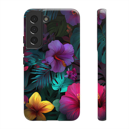 Midnight Tropics Floral Phone Case - [HaveITcased]