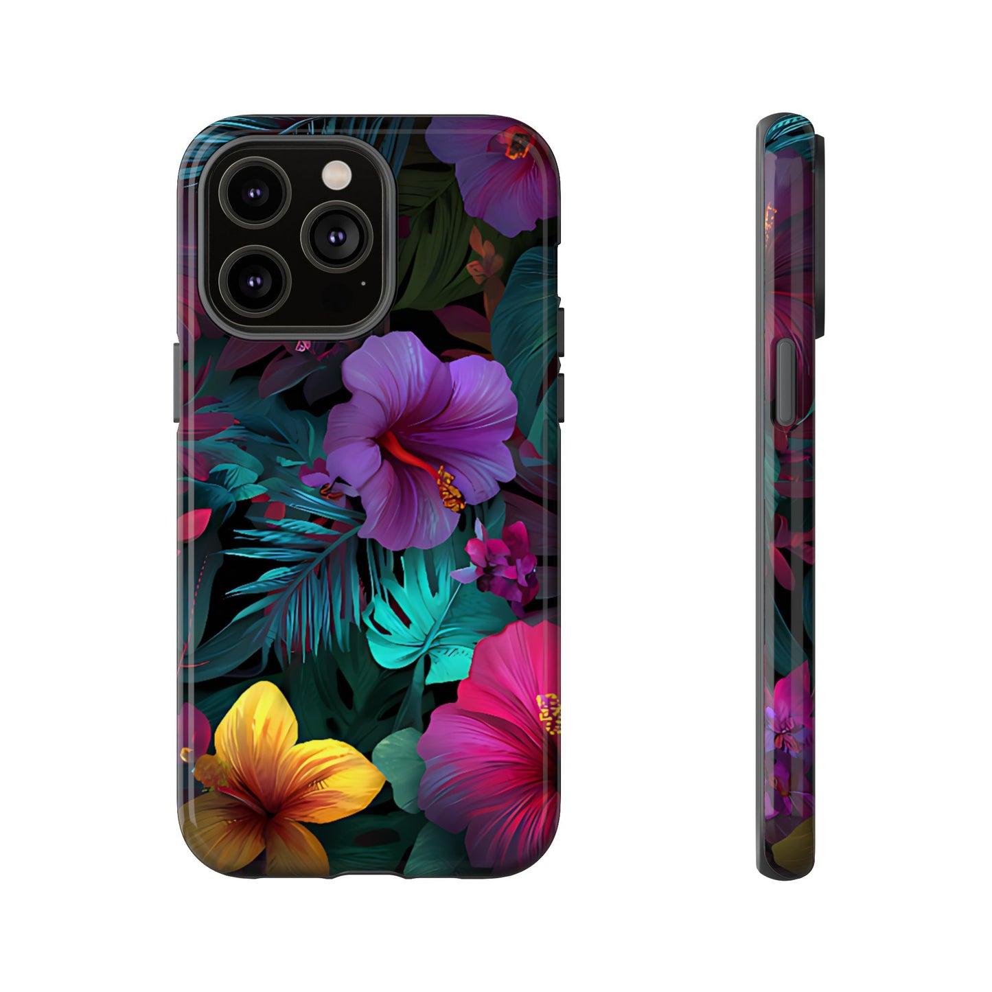 Midnight Tropics Floral Phone Case - [HaveITcased]