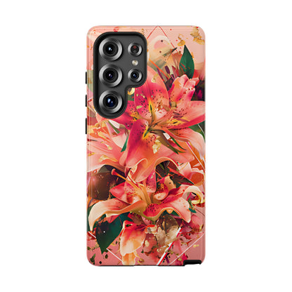 Elegant Pink Lily Print Floral Case - [HaveITcased]