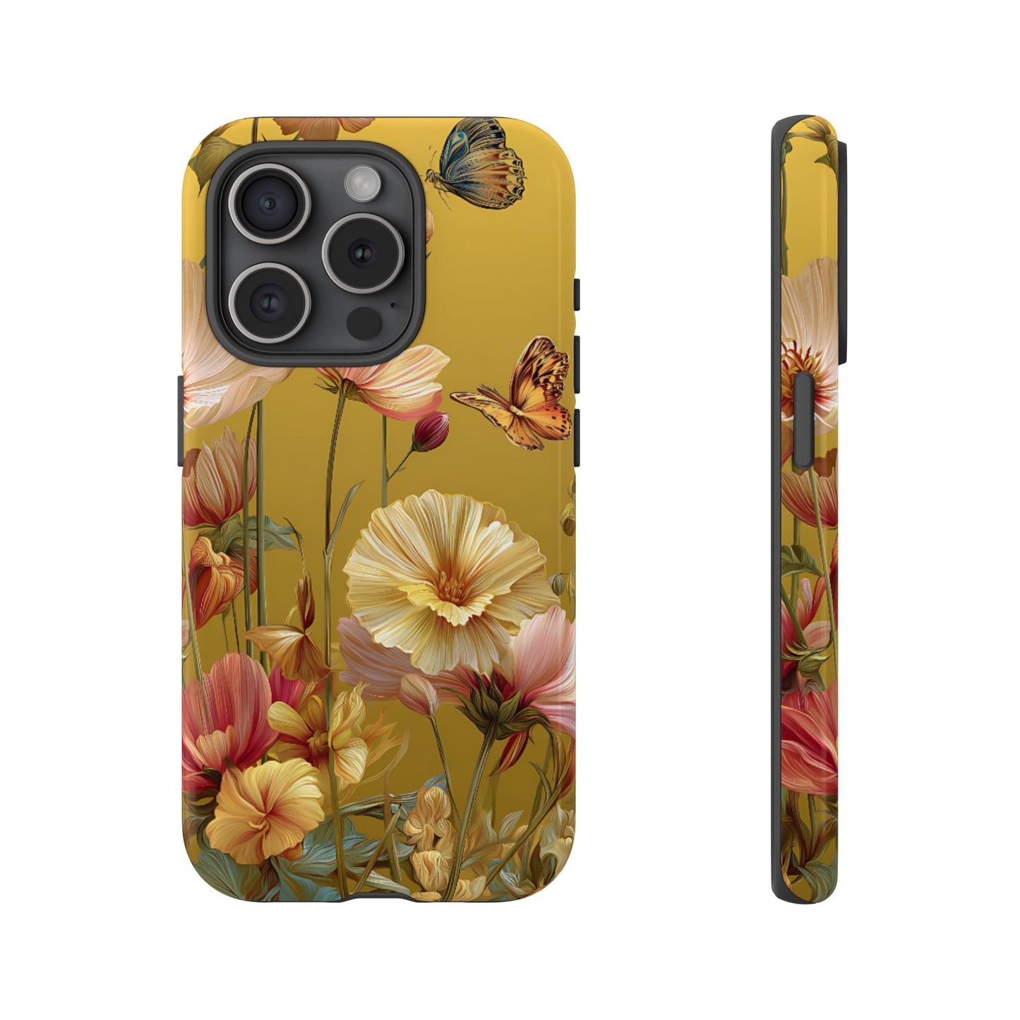 Floral Butterfly Garden Tough Phone Case - [HaveITcased]