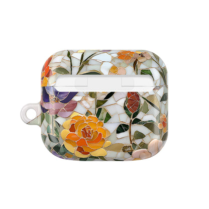 Mosaic Bloom Stained Glass AirPod Case - [HaveITcased]