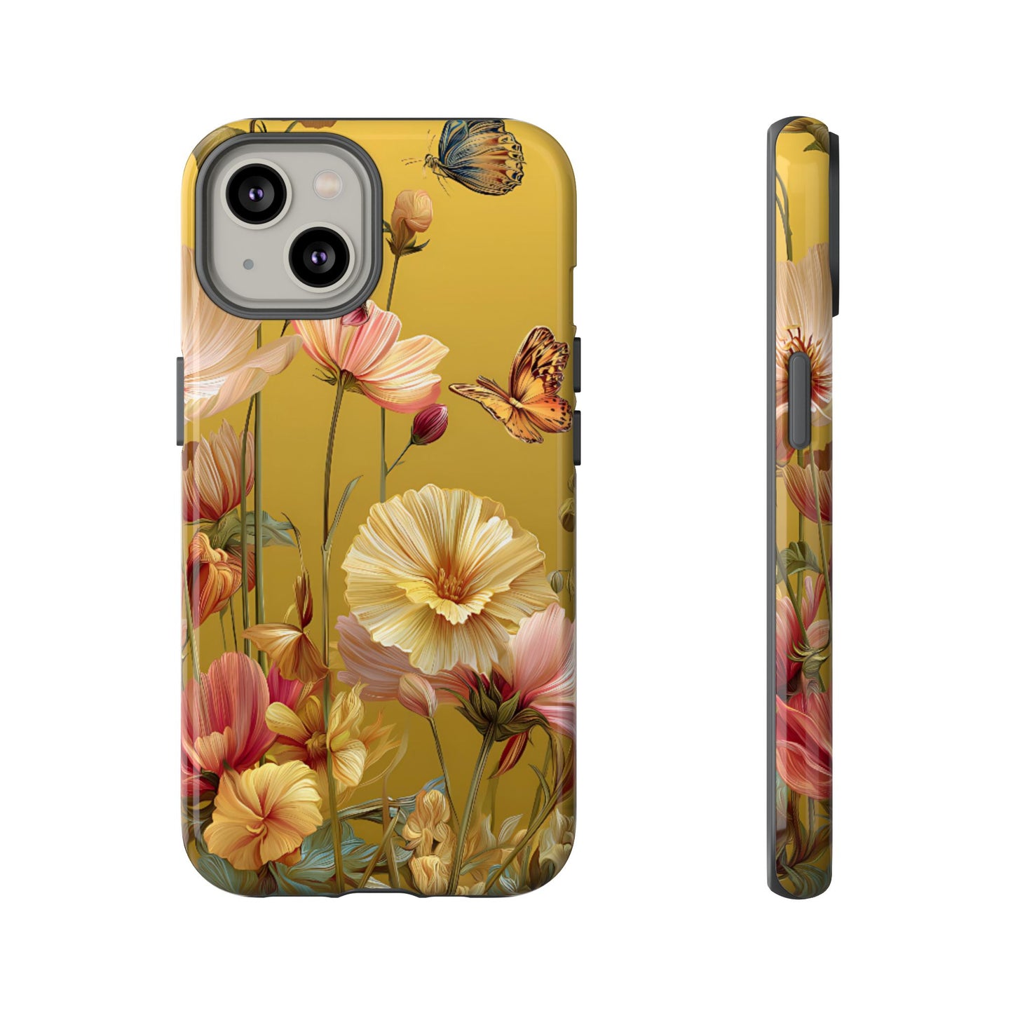 Floral Butterfly Garden Tough Phone Case - [HaveITcased]