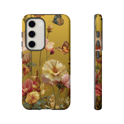 Floral Butterfly Garden Tough Phone Case - [HaveITcased]