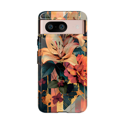 Luxury Floral Art with Lilies & Peonies Floral Phone Case - [HaveITcased]