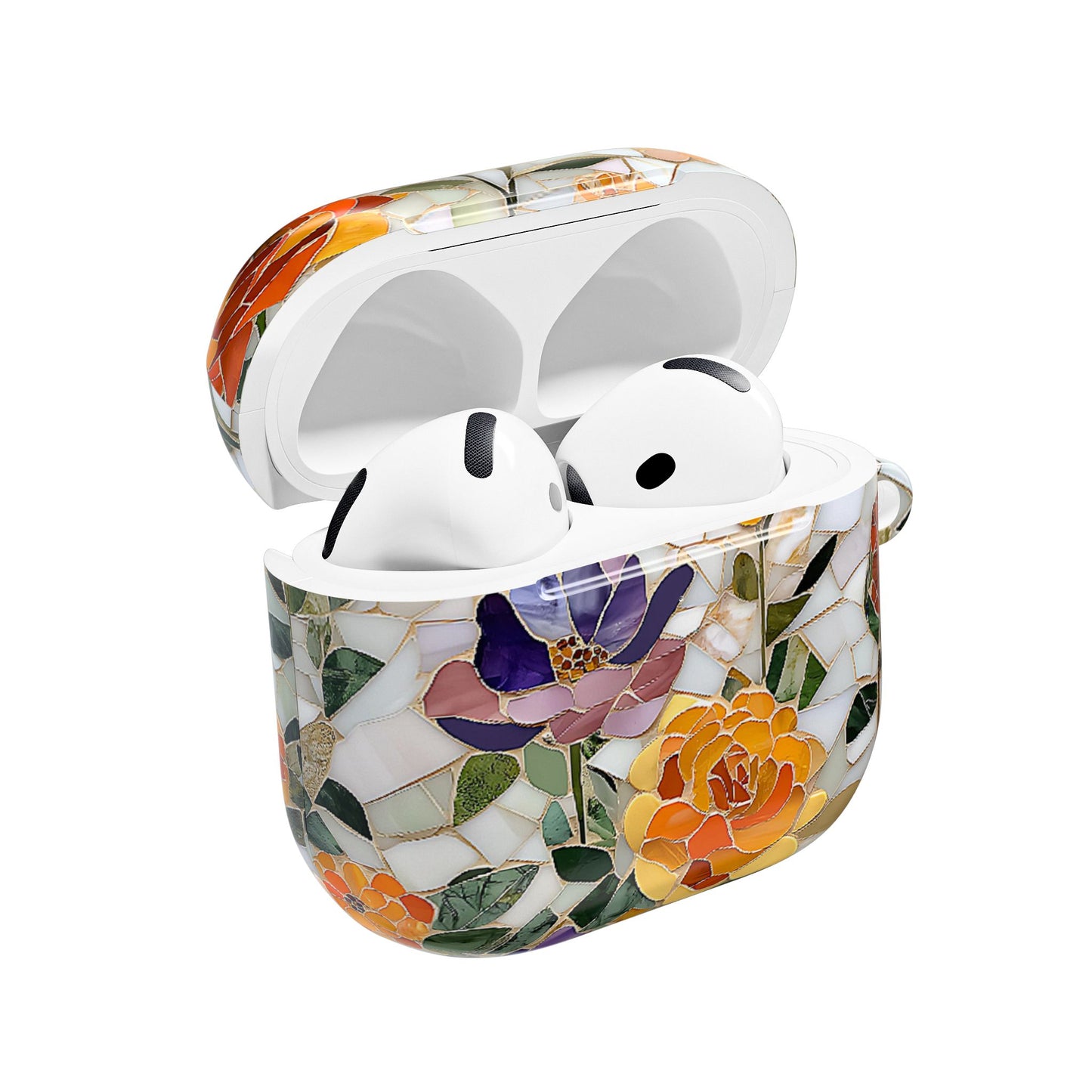 Mosaic Bloom Stained Glass AirPod Case - [HaveITcased]
