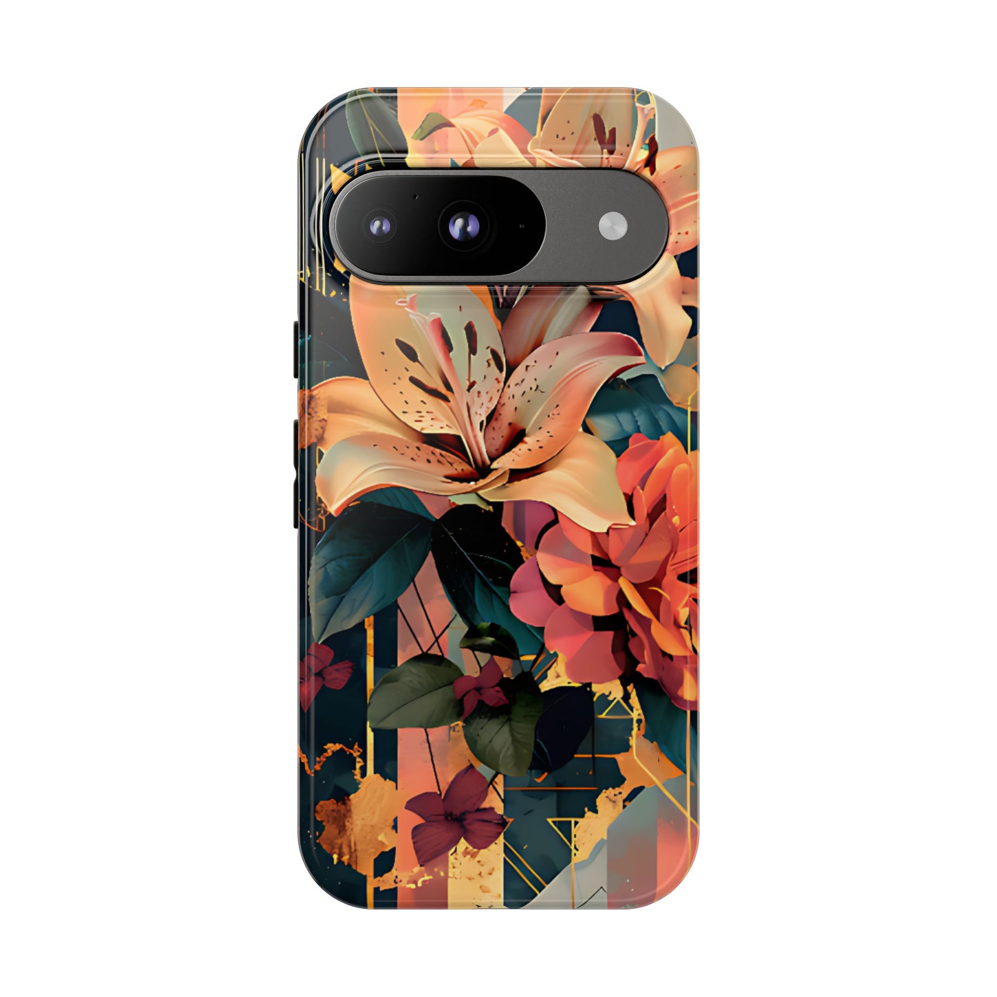 Luxury Floral Art with Lilies & Peonies Floral Phone Case - [HaveITcased]