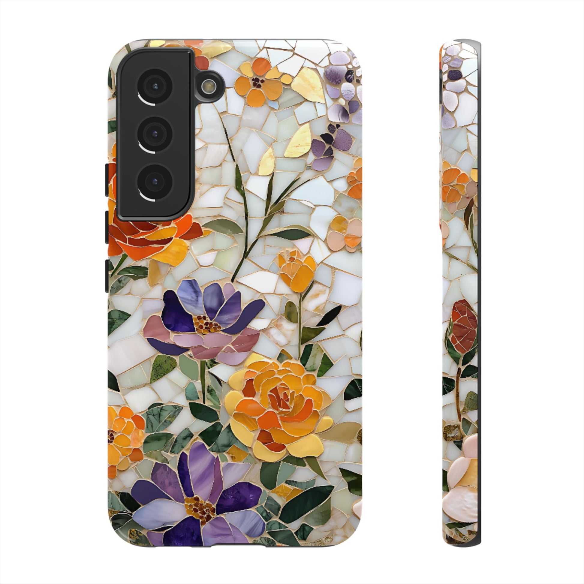 Mosaic Bloom Stained Glass Phone Case - [HaveITcased]