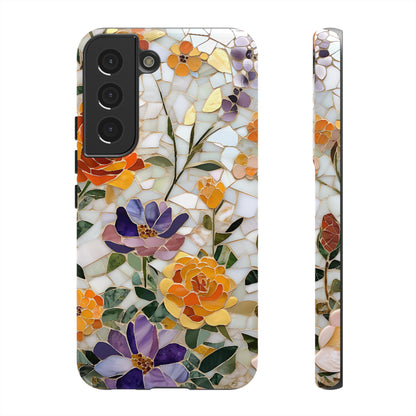 Mosaic Bloom Stained Glass Phone Case - [HaveITcased]