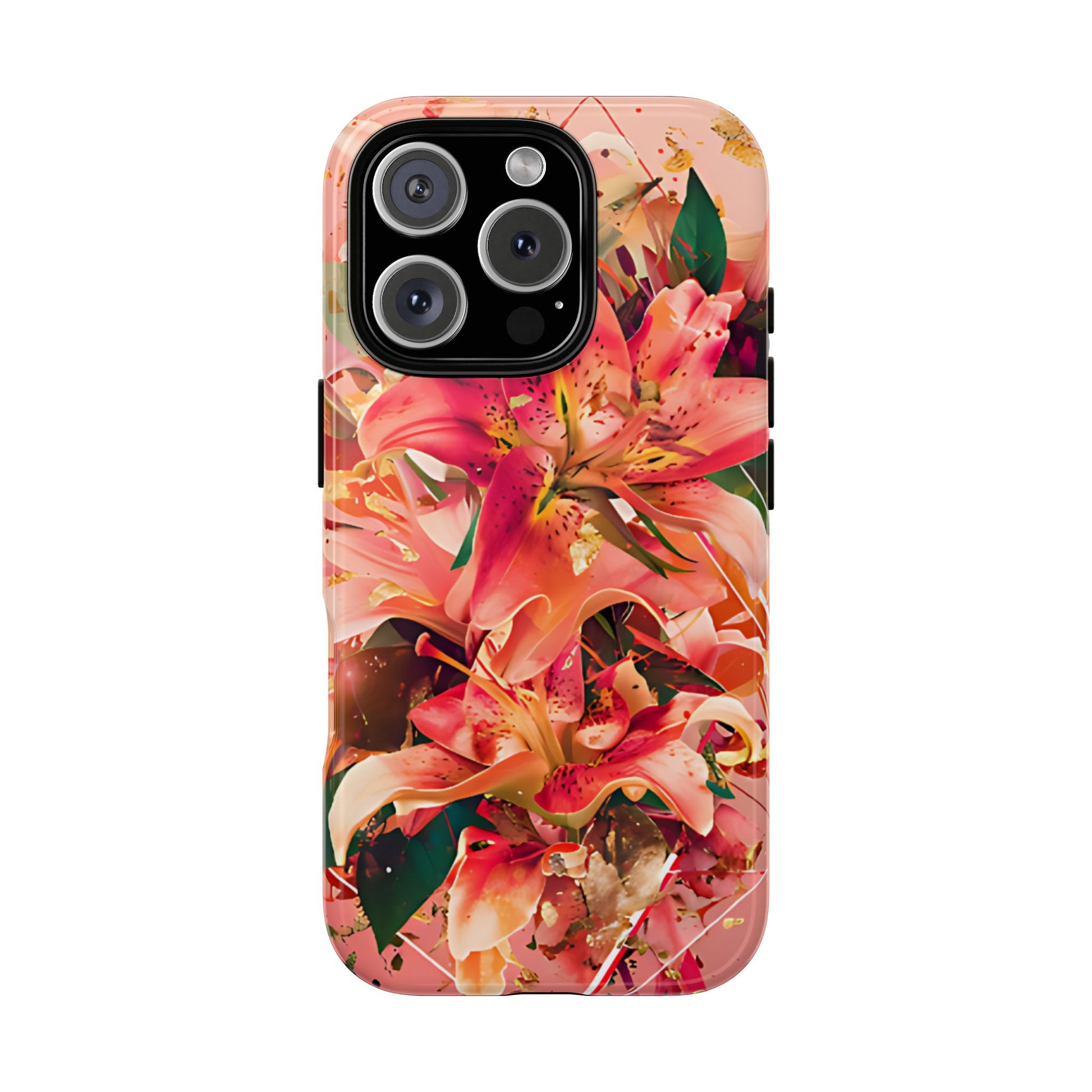 Elegant Pink Lily Print Floral Case - [HaveITcased]
