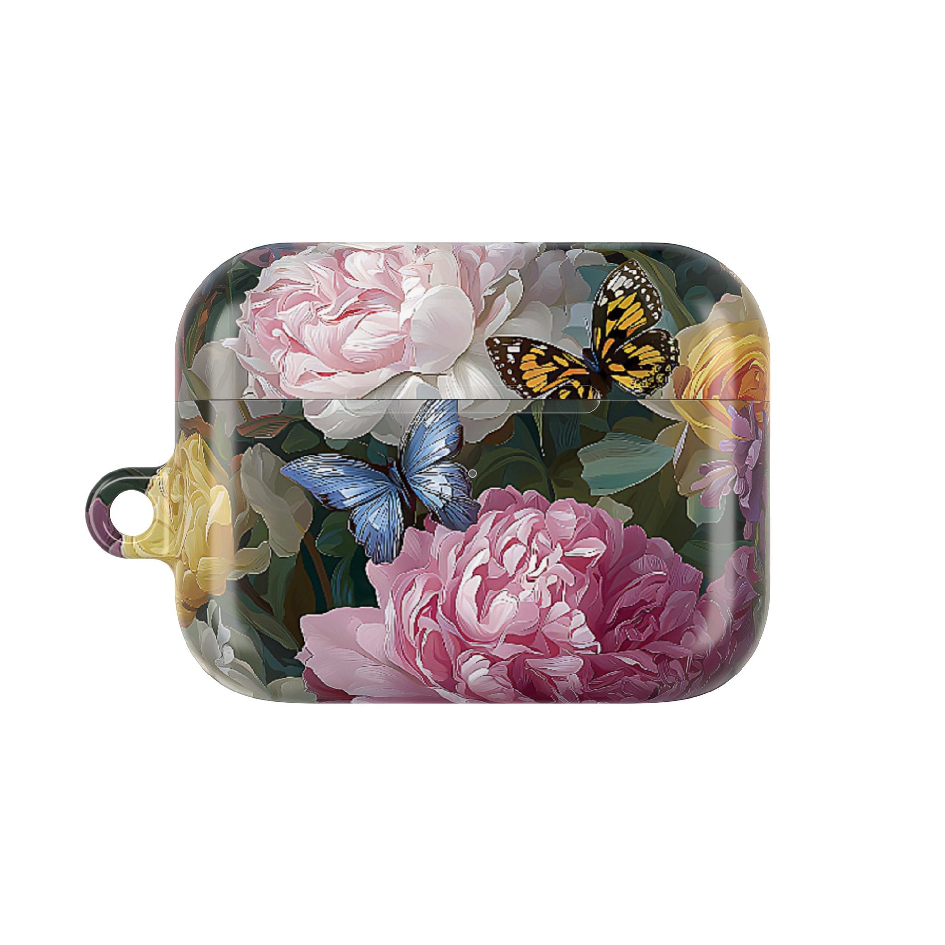 Vintage Peony & Butterfly  AirPod Floral Case - [HaveITcased]