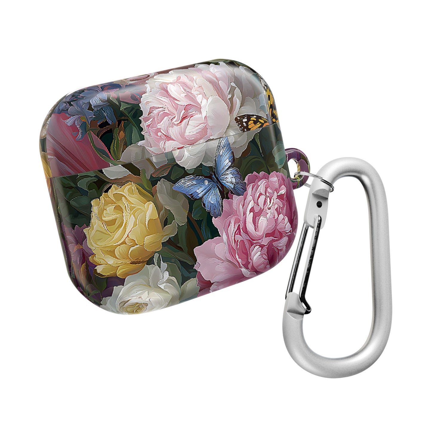 Vintage Peony & Butterfly  AirPod Floral Case - [HaveITcased]