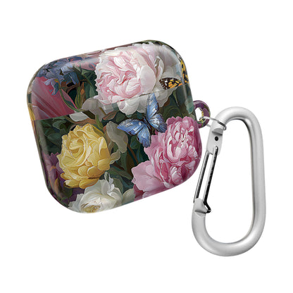 Vintage Peony & Butterfly  AirPod Floral Case - [HaveITcased]
