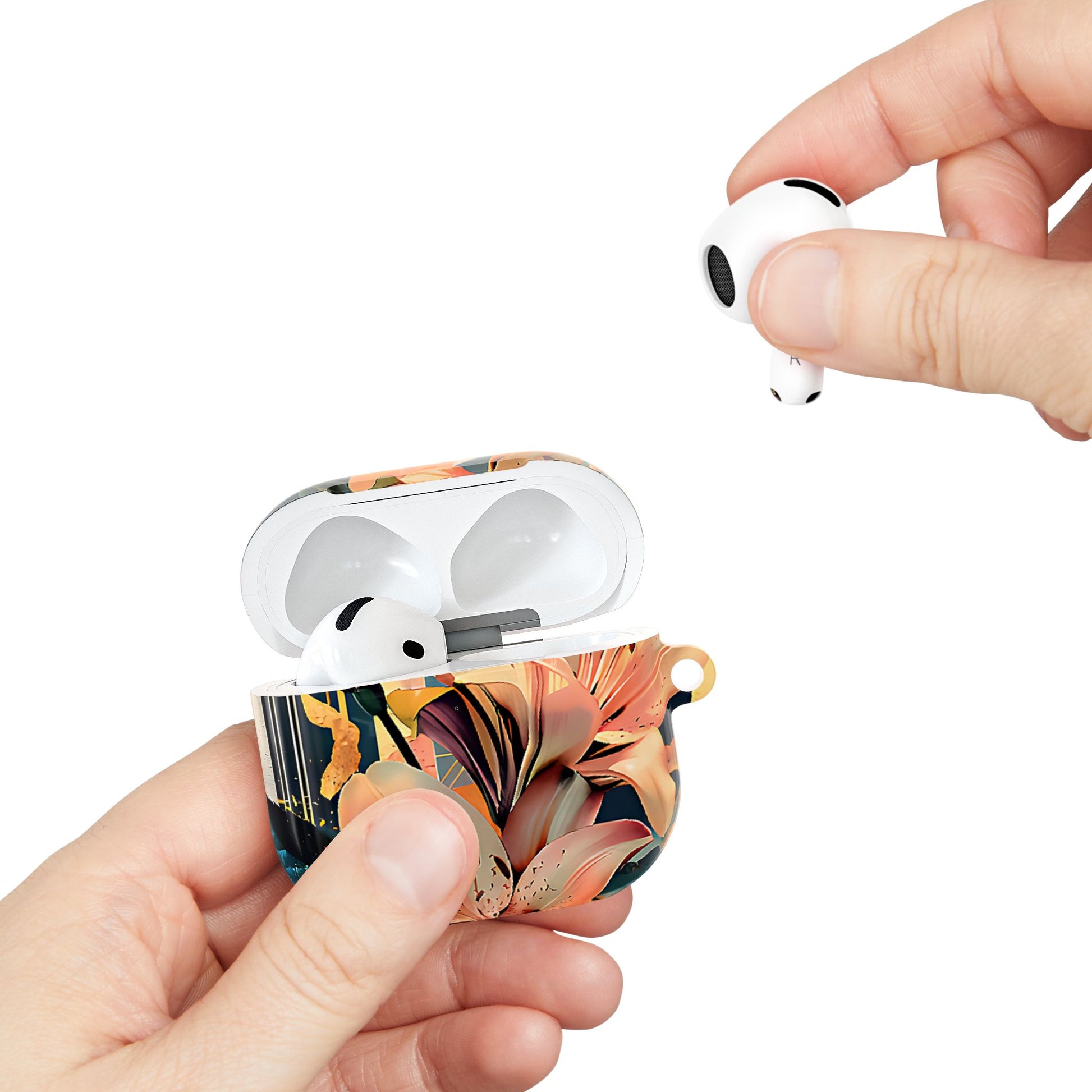 Luxury Floral Art with Lilies & Peonies Floral Phone Case Floral AirPod Cases - [HaveITcased]