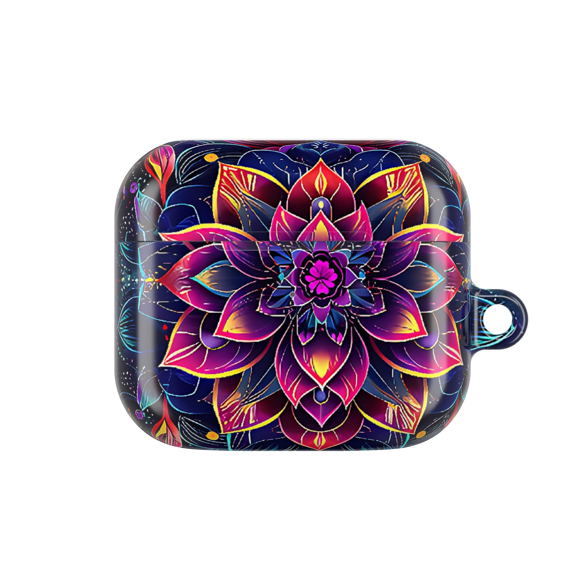 Luminous Lotus Bloom Floral Mandala Pattern  AirPod Case - [HaveITcased]