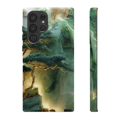 Green Jade Forest Mountain Art Protective Cover - [HaveITcased]