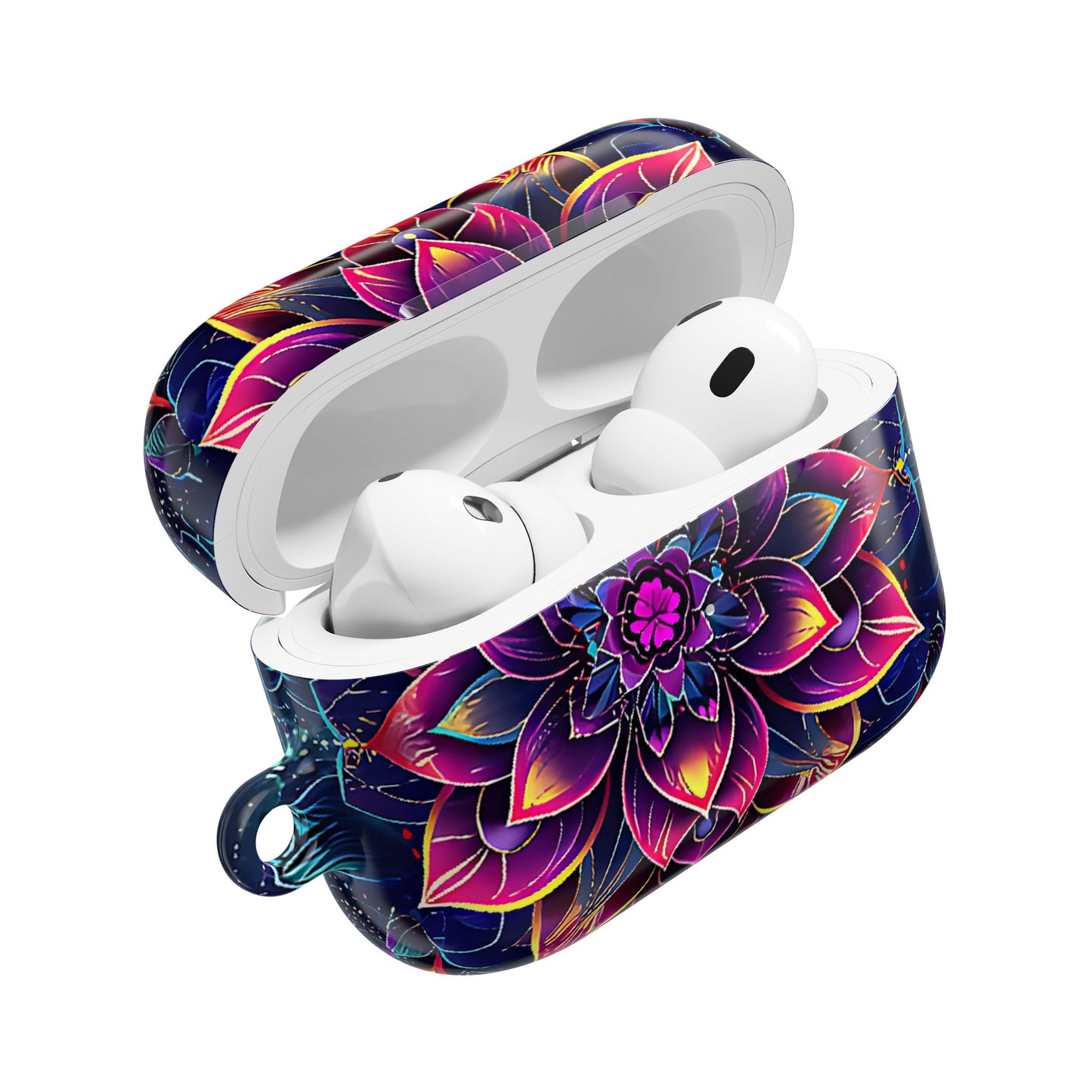 Luminous Lotus Bloom Floral Mandala Pattern  AirPod Case - [HaveITcased]