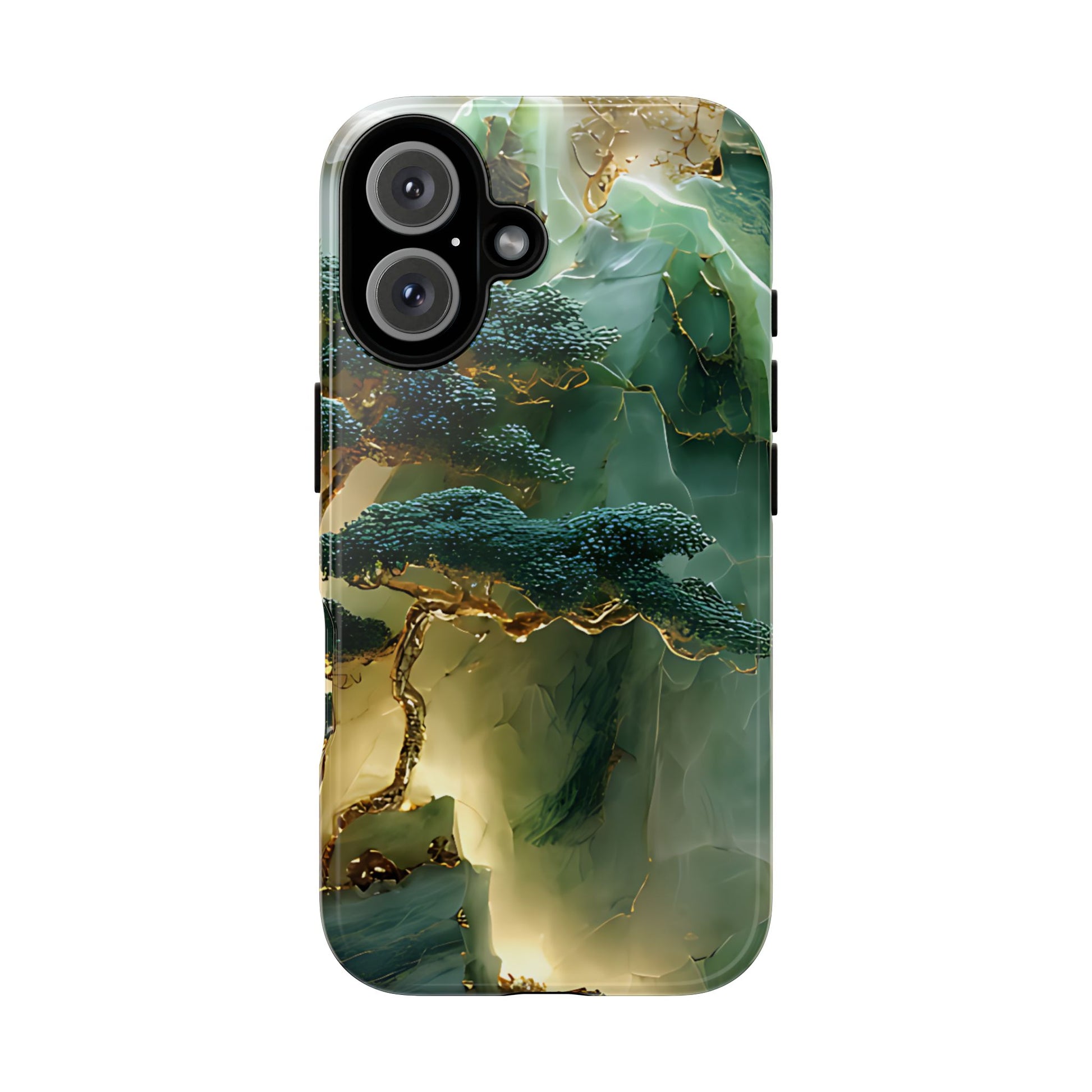 Green Jade Forest Mountain Art Protective Cover - [HaveITcased]
