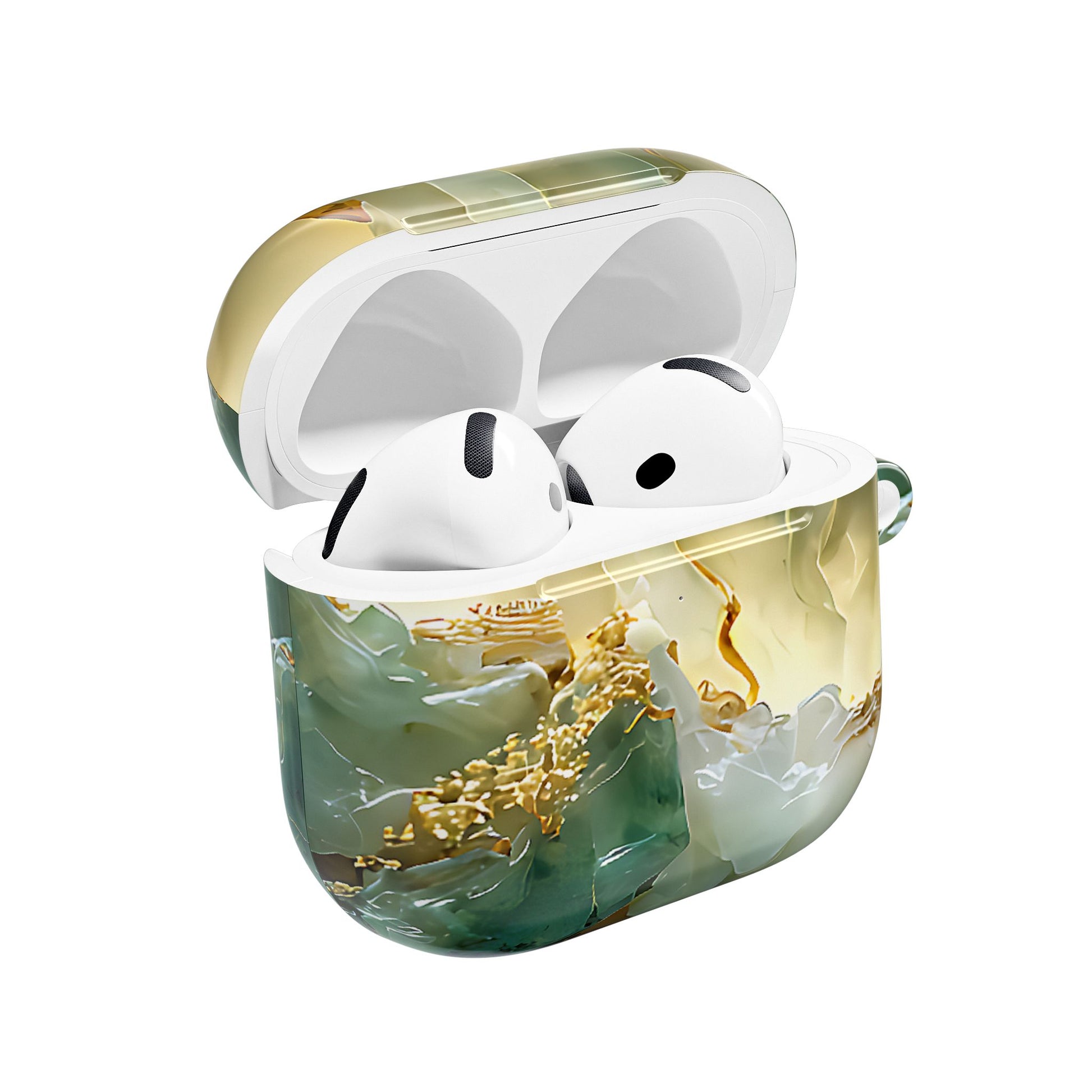 Luxury Jade Mountain Landscape AirPod Case - [HaveITcased]