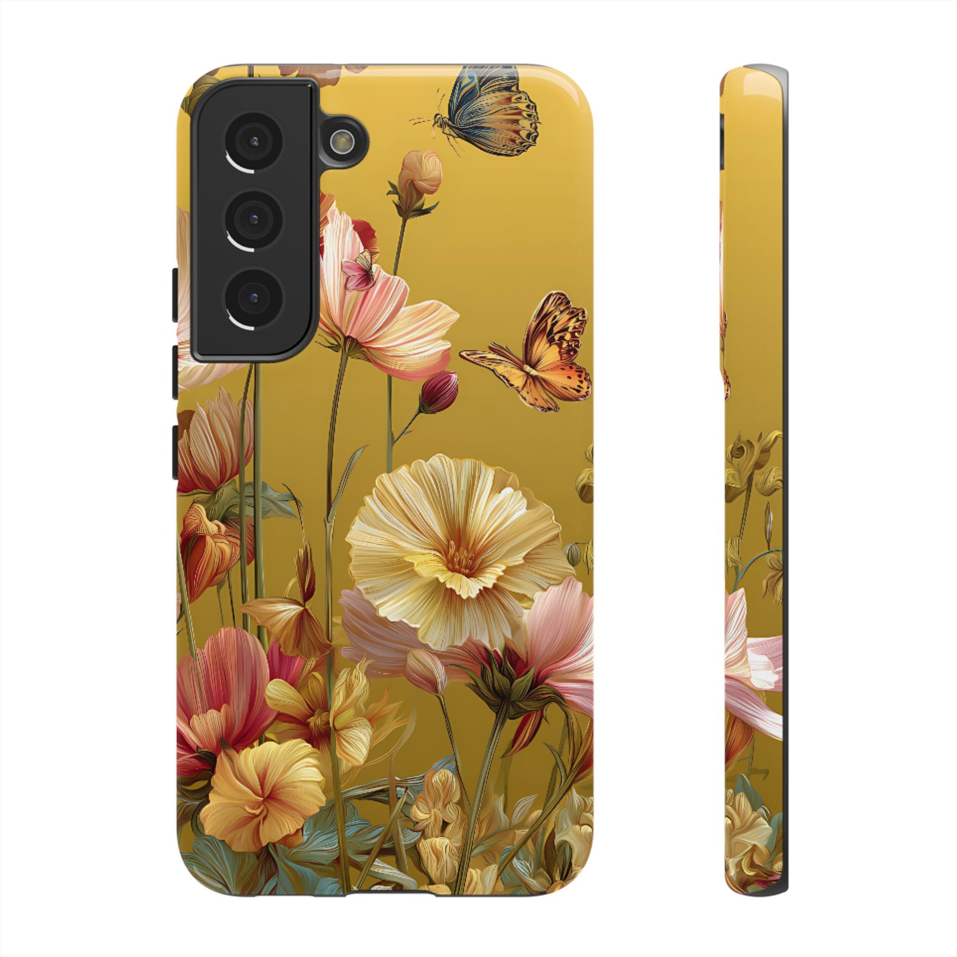 Floral Butterfly Garden Tough Phone Case - [HaveITcased]
