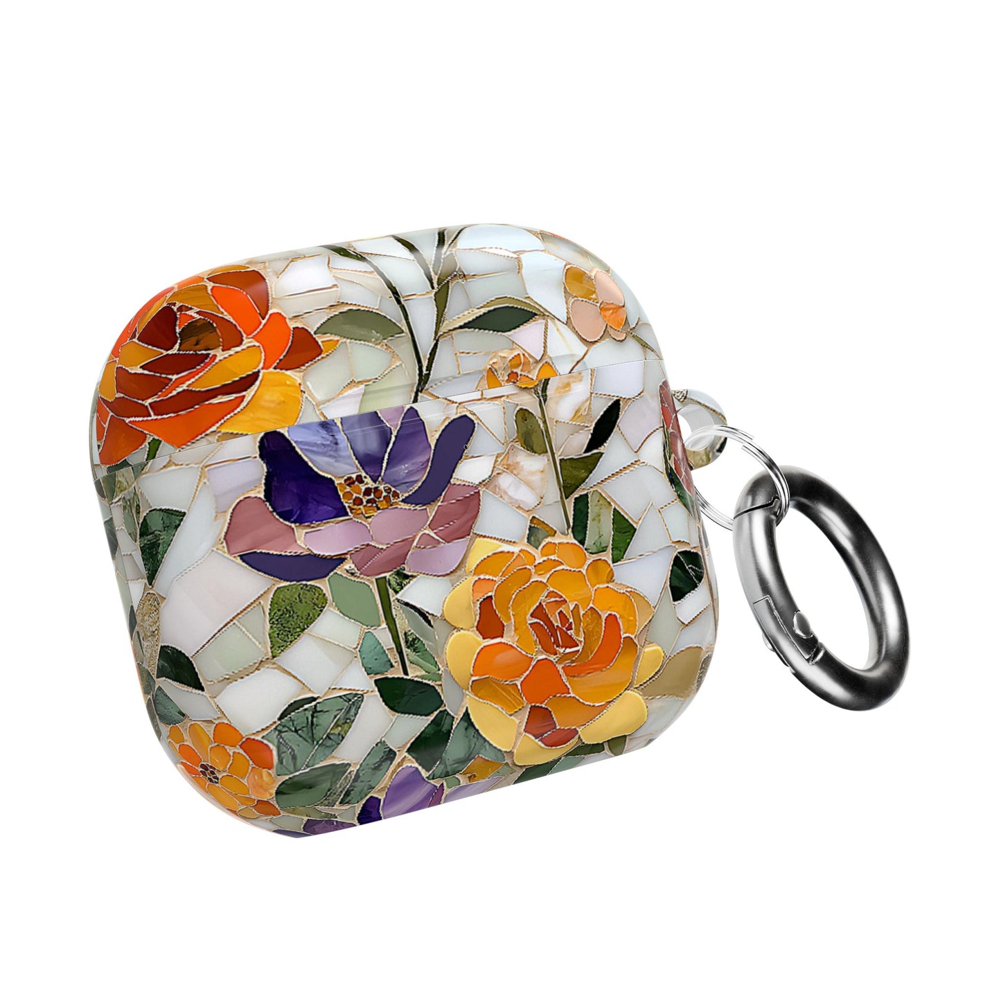 Mosaic Bloom Stained Glass AirPod Case - [HaveITcased]