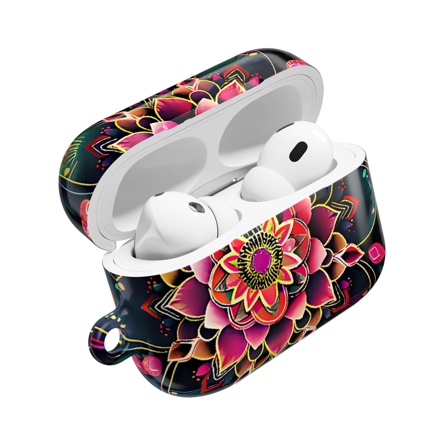 Vivid Bloom Armor Mandala AirPod Floral Case - [HaveITcased]