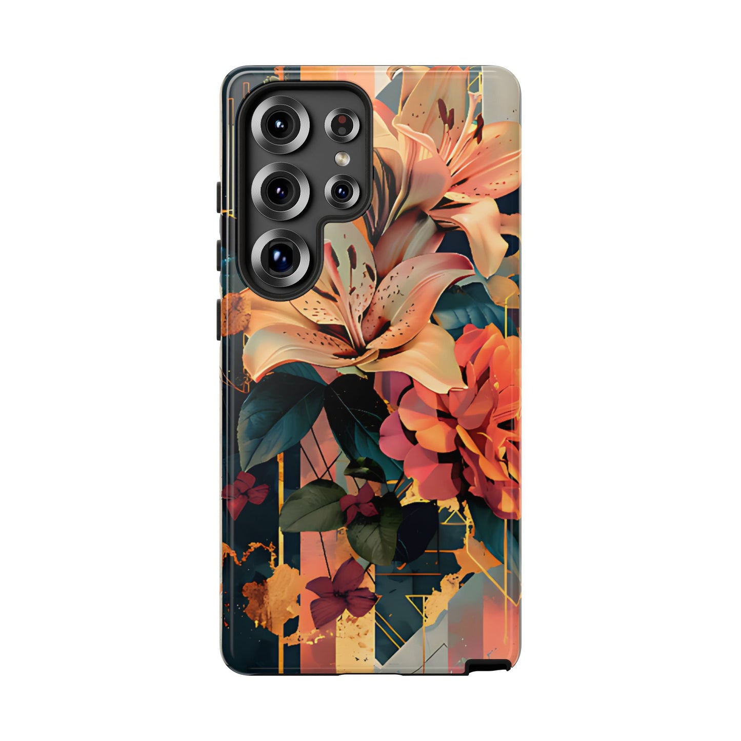 Luxury Floral Art with Lilies & Peonies Floral Phone Case - [HaveITcased]