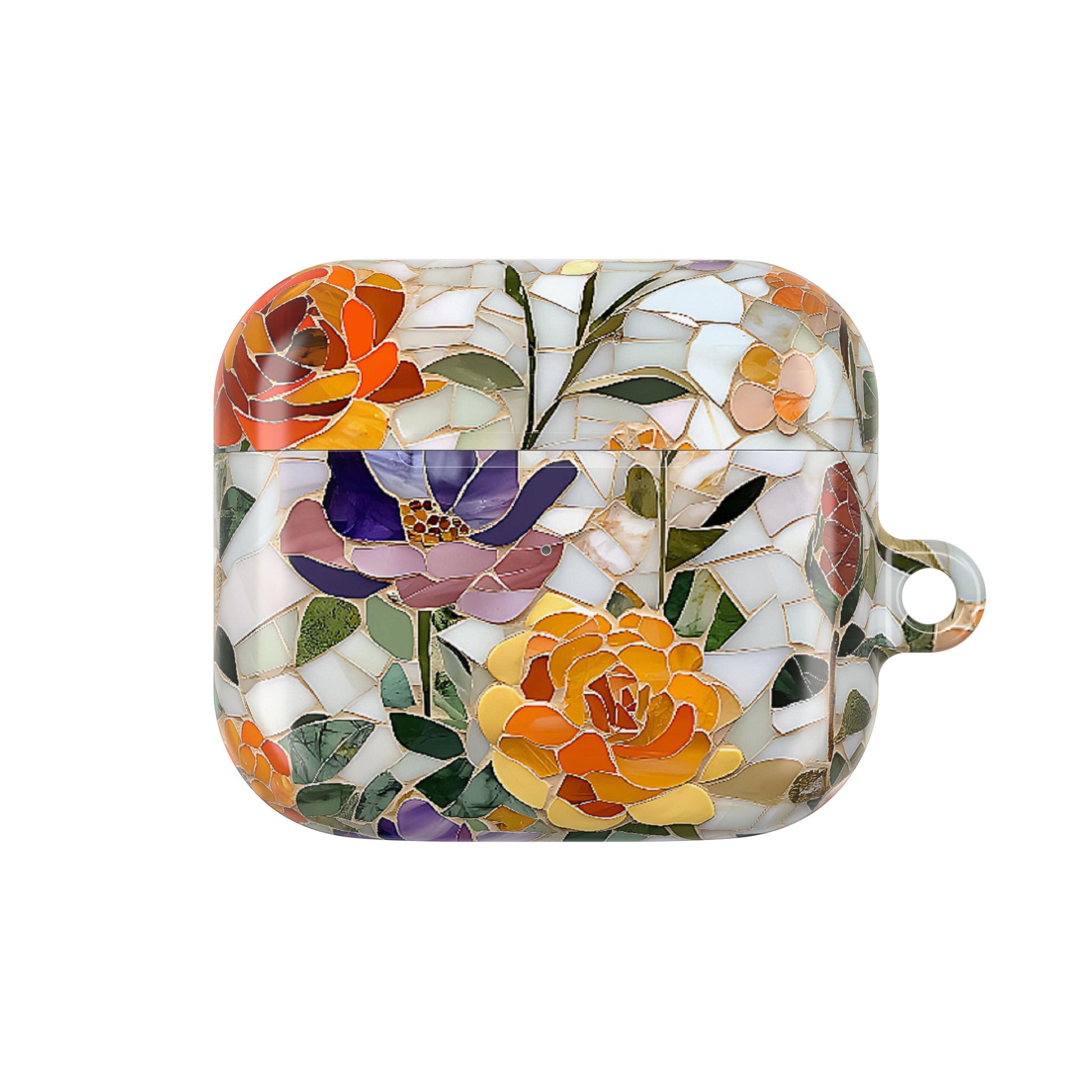 Mosaic Bloom Stained Glass AirPod Case - [HaveITcased]