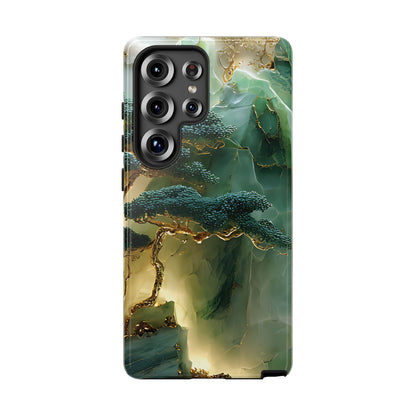 Green Jade Forest Mountain Art Protective Cover - [HaveITcased]