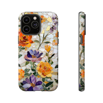 Mosaic Bloom Stained Glass Phone Case - [HaveITcased]