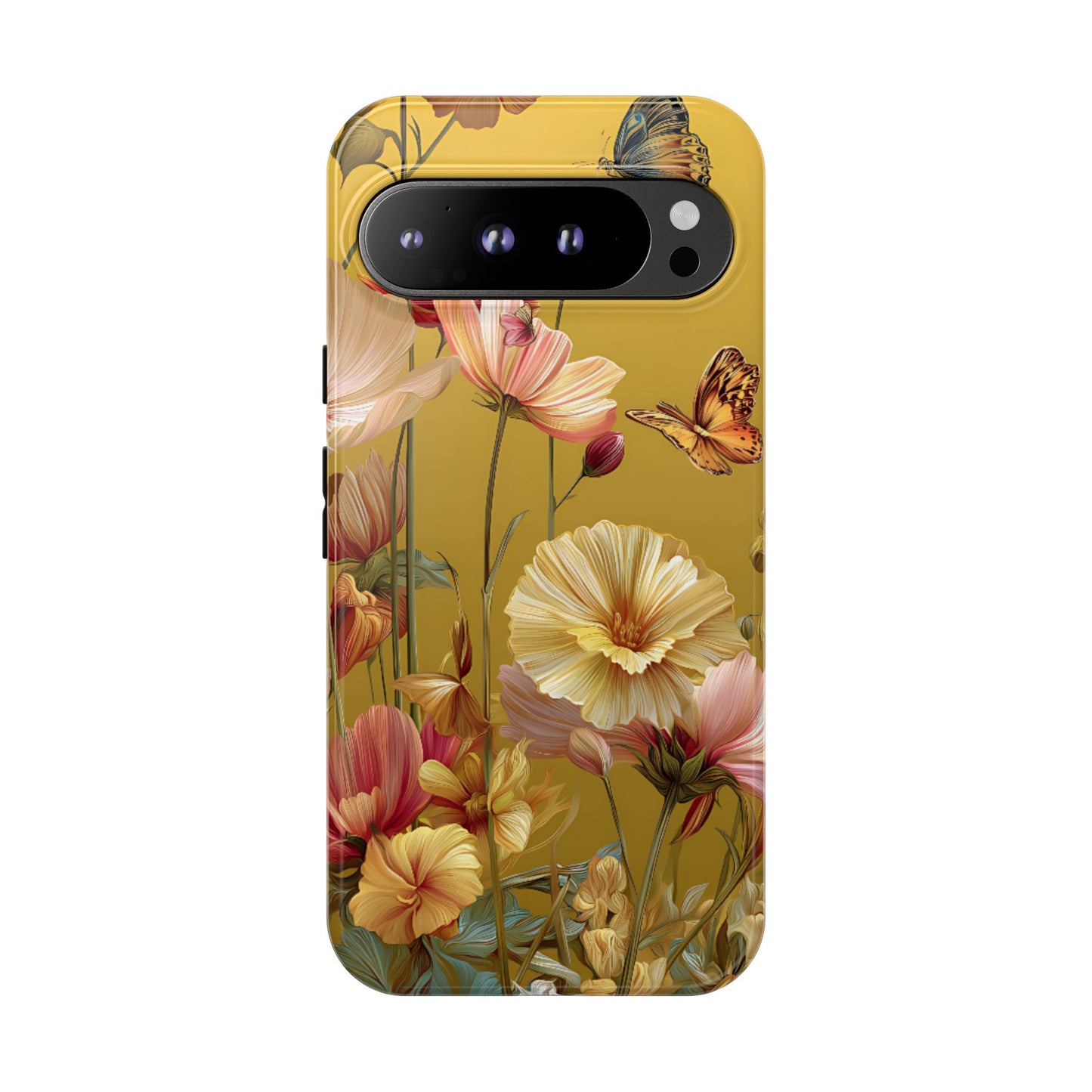 Floral Butterfly Garden Tough Phone Case - [HaveITcased]