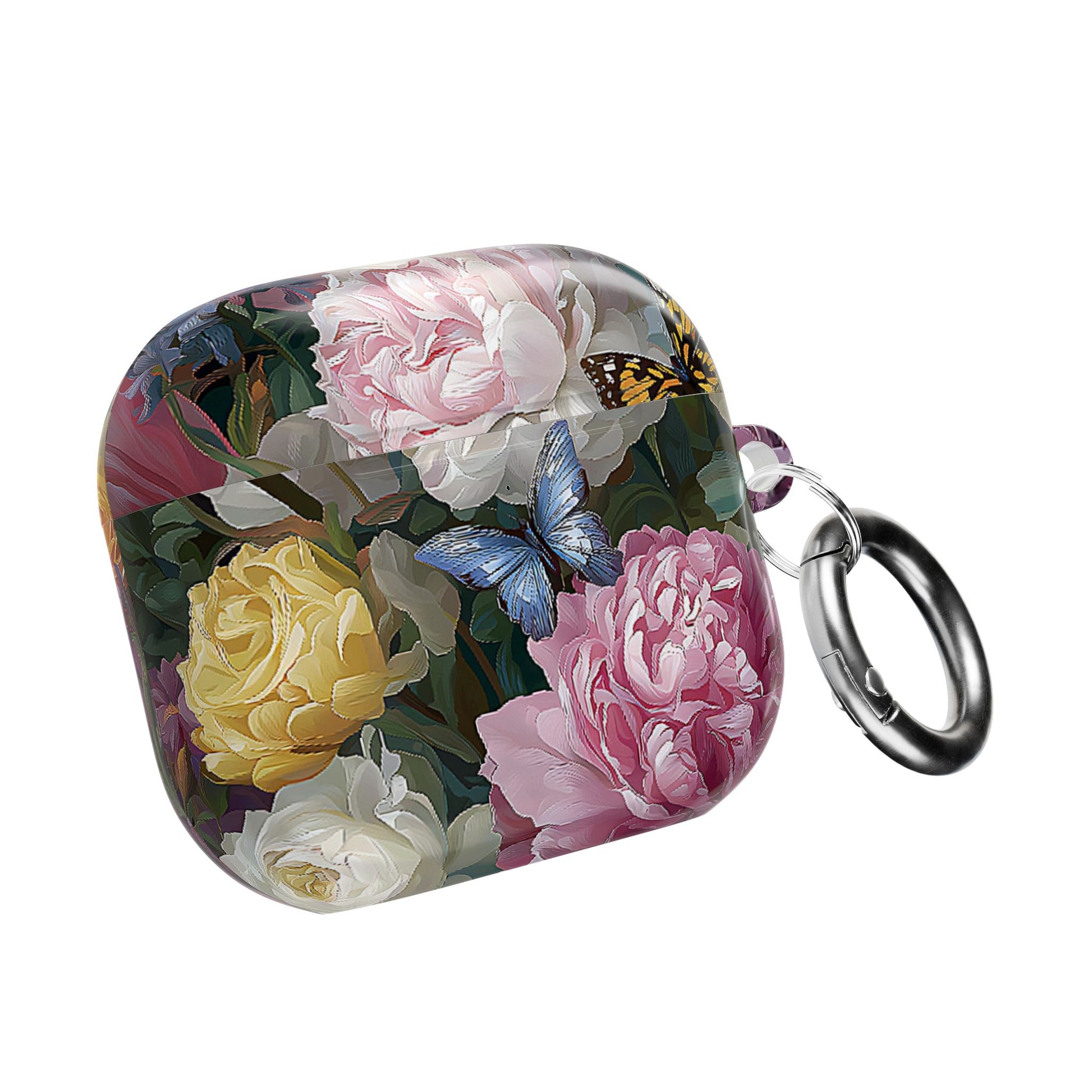 Vintage Peony & Butterfly  AirPod Floral Case - [HaveITcased]