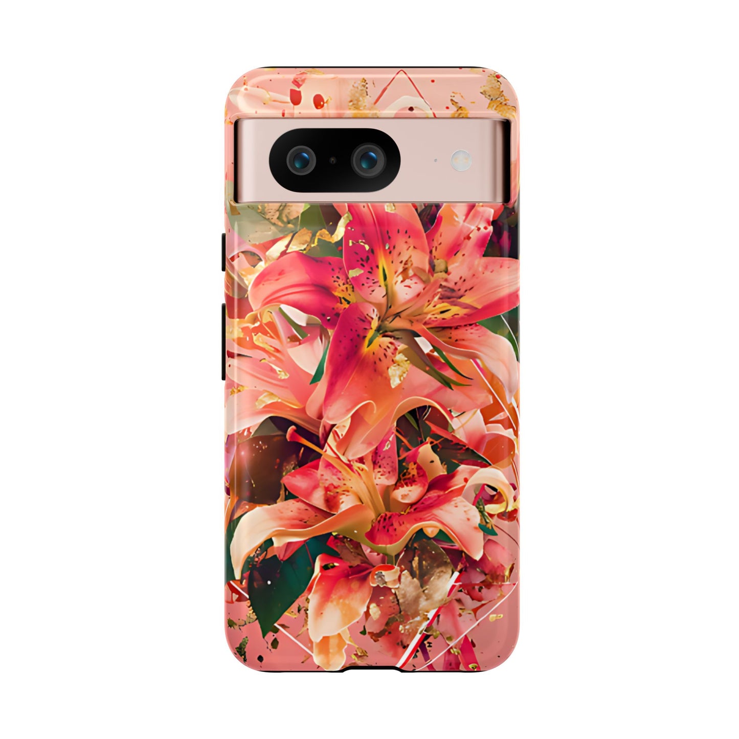 Elegant Pink Lily Print Floral Case - [HaveITcased]
