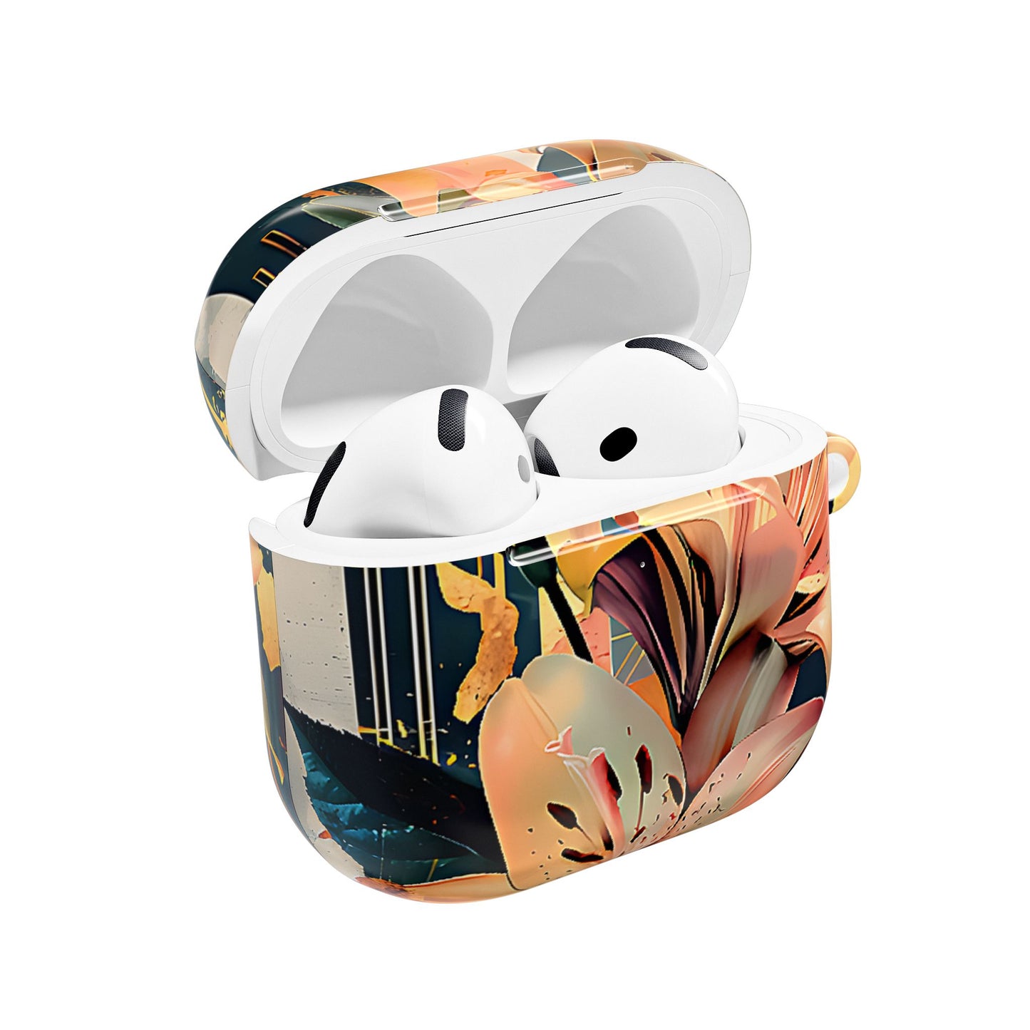 Luxury Floral Art with Lilies & Peonies Floral Phone Case Floral AirPod Cases - [HaveITcased]